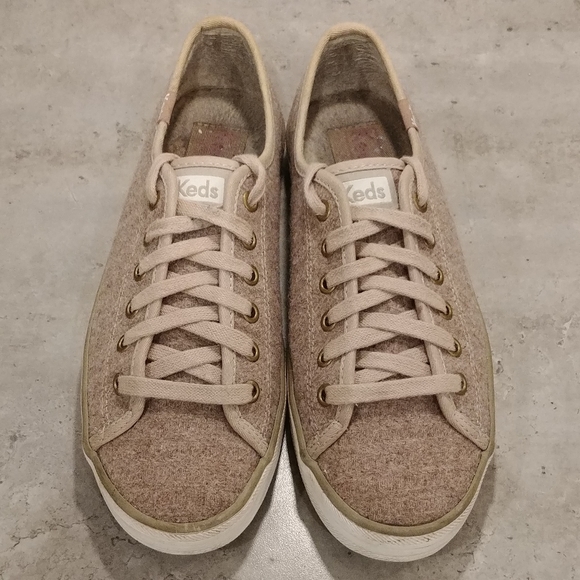Keds Women's Size 6 Low Cut Shoes. 50% Wool Uppers Streetwear Sneakers. - Picture 5 of 9